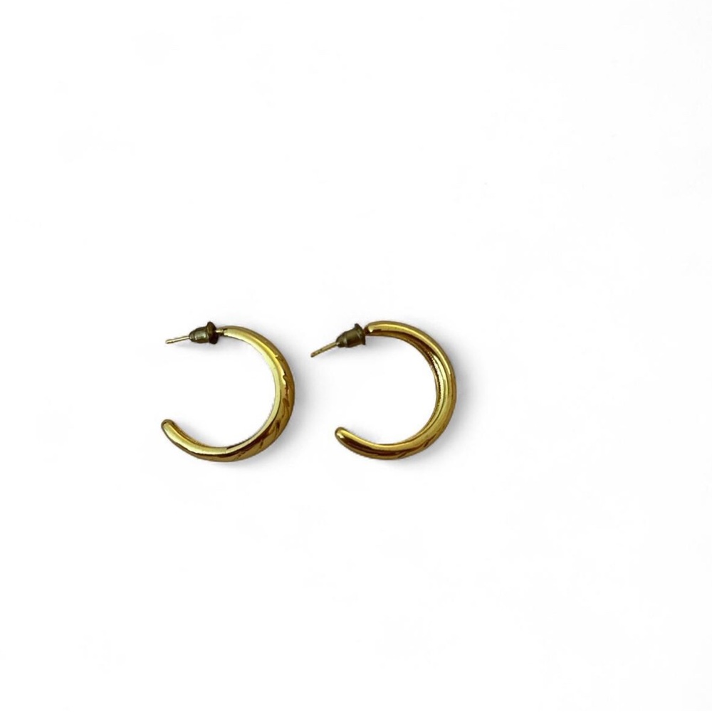 Gold Hoop Earrings